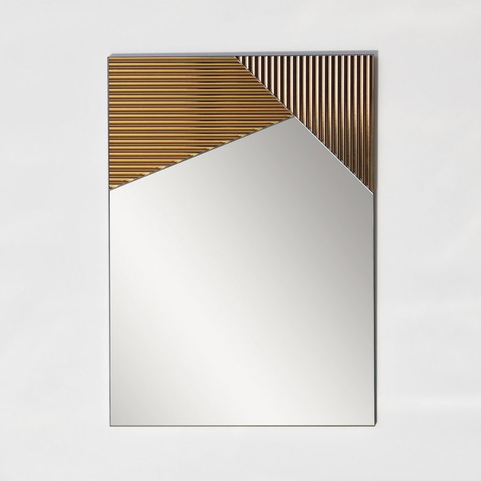 Hanah Home Espejo Ecológico Flotal-E Vertex - Bronze Hanah Home Espejo Ecológico Flotal-E Vertex - Bronze